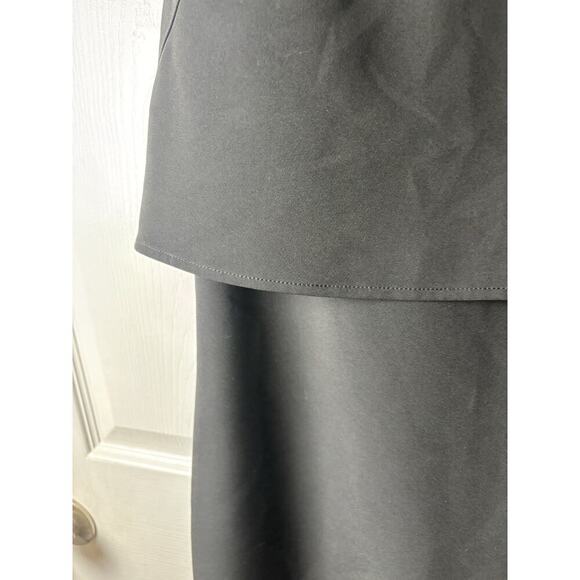 Rag & Bone Black Peek A Boo Back Sleeveless Old Money Country Club Dress Size S - Picture 2 of 8